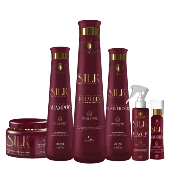 مجموعة تمليس الشعر Silk Express™ Ultra-Fast Taninoplastia