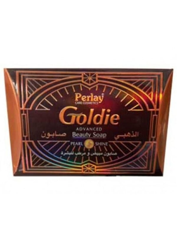 Perlay Goldie Whitening & Moisturizing Soap 100gm - Image 3