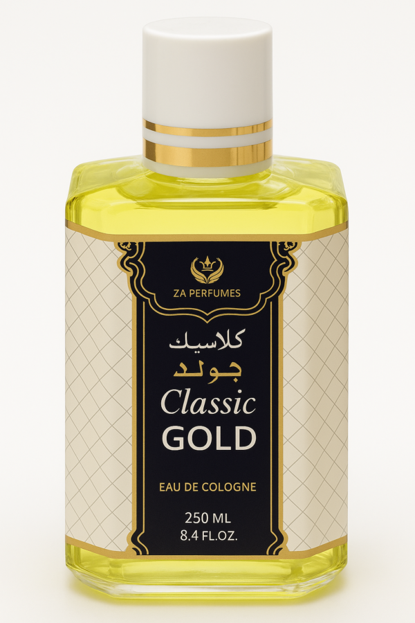 Classic Gold cologne 250ml