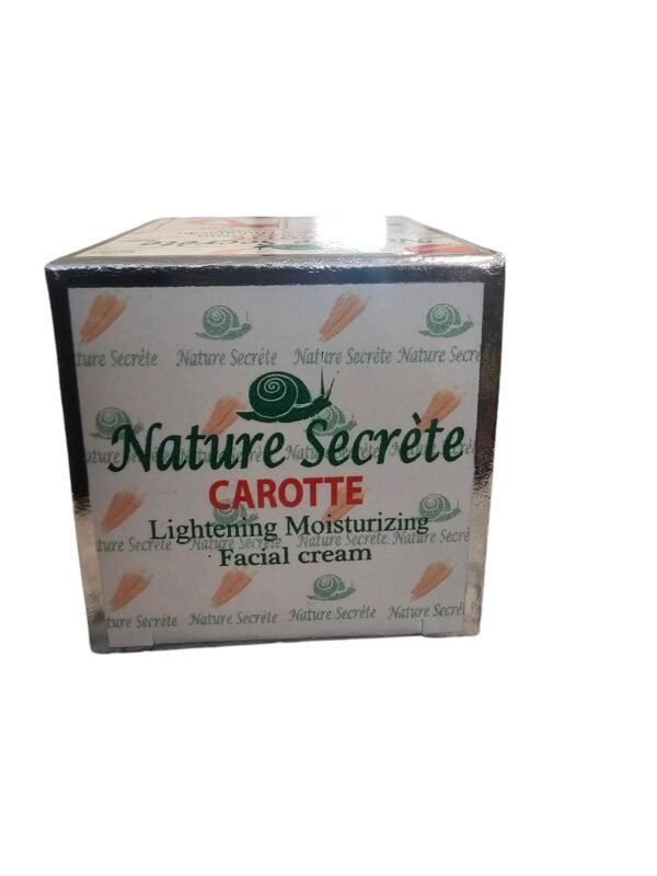 Nature Secrete Carrot Face Lightening Cream Corrector 40g - Image 2