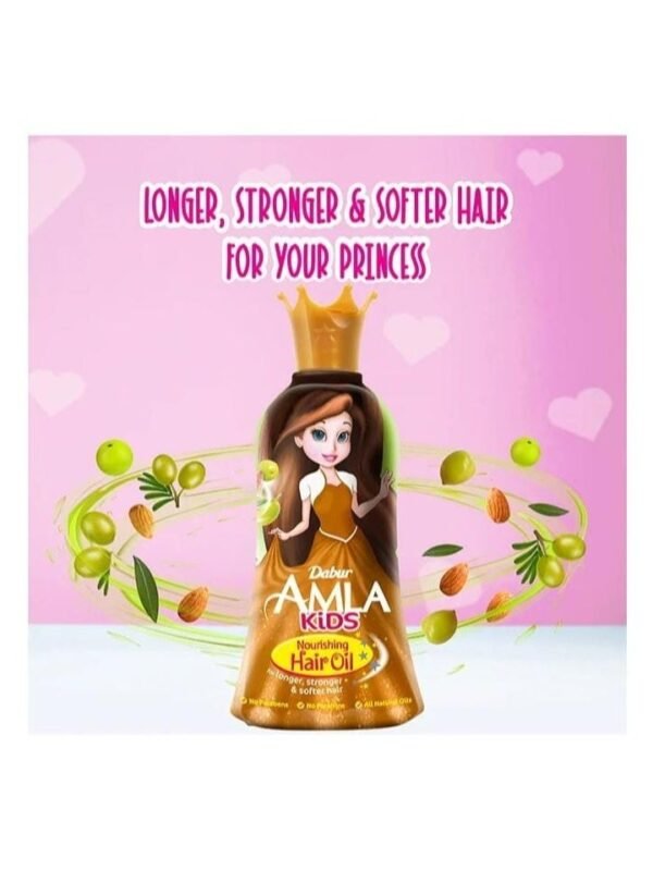 Dabur Amla Kids Hair Oil For Long Strong And Soft Hair 200.0ml - Image 2