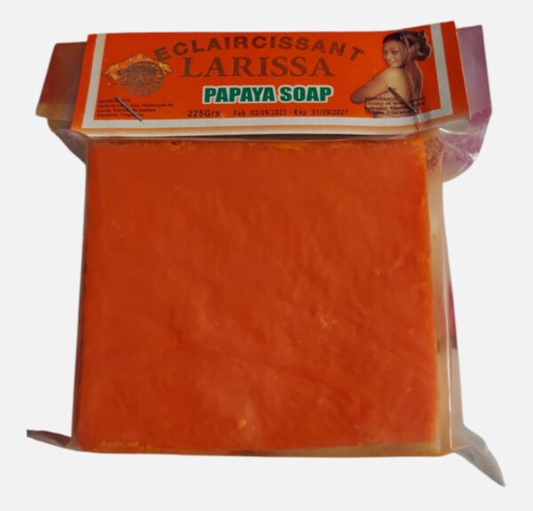 LARISSA PAPAYA SOAP 225g - Image 2