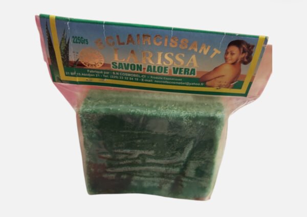 LARISSA ALOE VERA SOAP 225G - Image 3