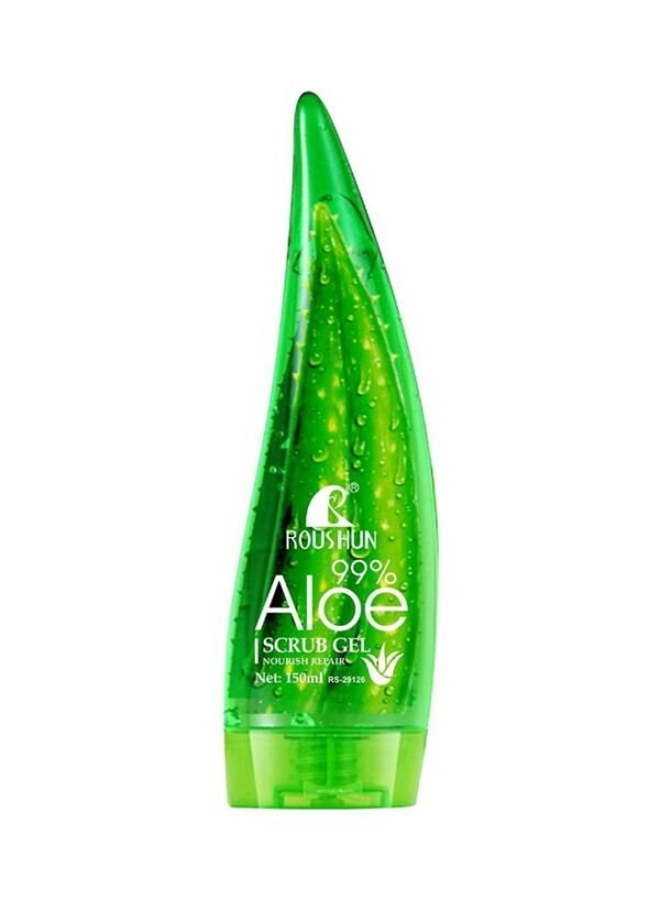 ROUSHUN Pure Aloe Facial Scrub Gel Green 150ml