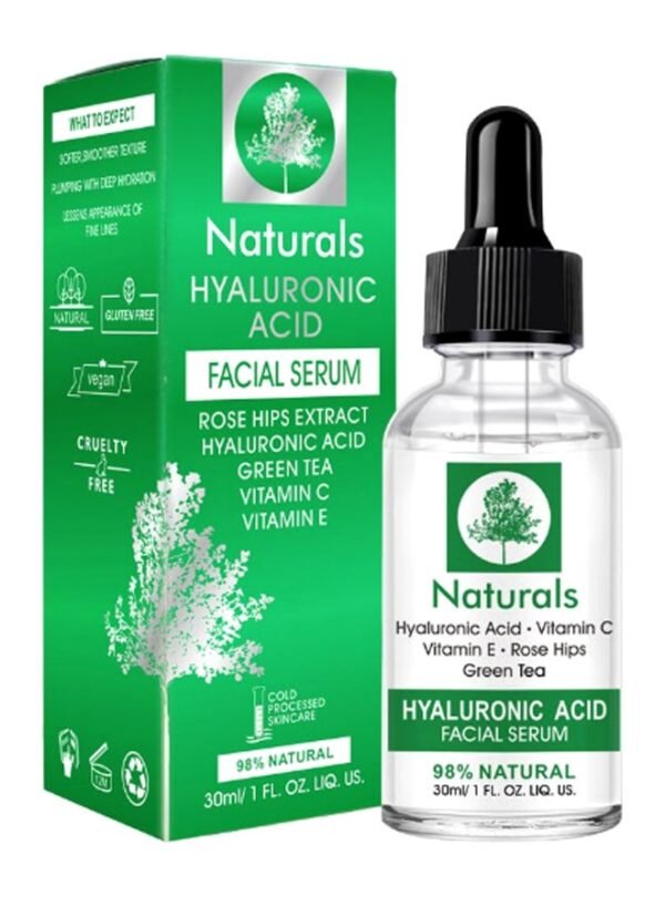 Naturals Hyaluronic Acid Face Serum 30ml