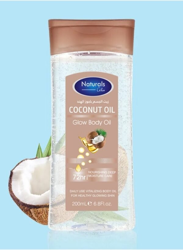 Naturals Natural Coconut Body Oil 200ml - Image 2