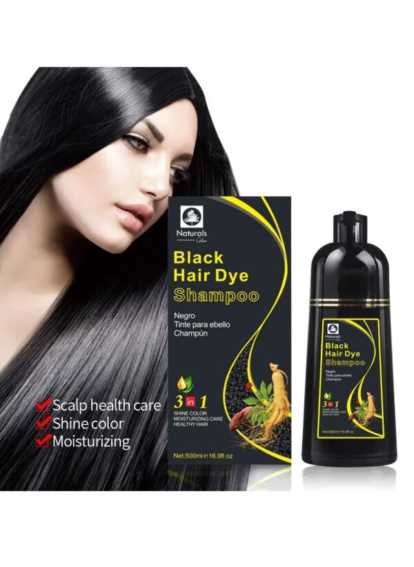 Naturals Natural Herbal Ginger Black Hair Shampoo 400ml - Image 7