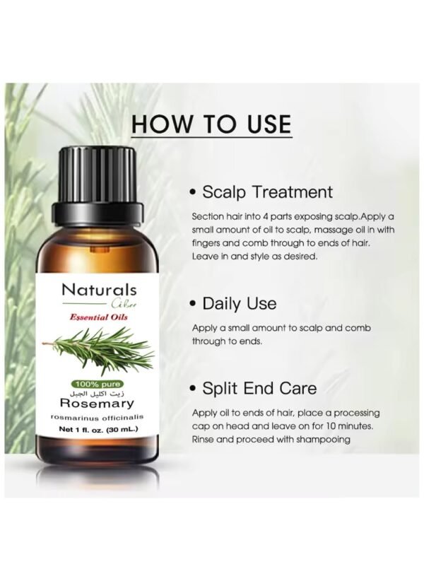 Naturals Natural Rosemary Oil 30ml - Image 2