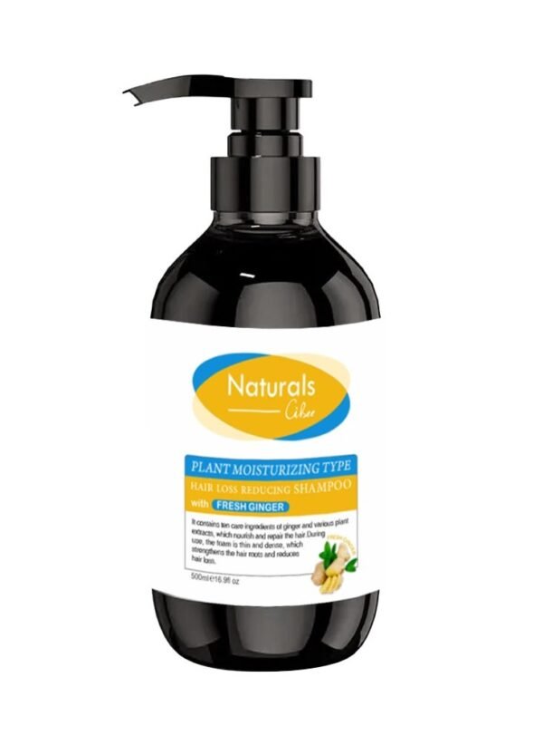 Naturals Nourishing and moisturizing shampoo for hair and reduces hair loss with ginger 500 ml