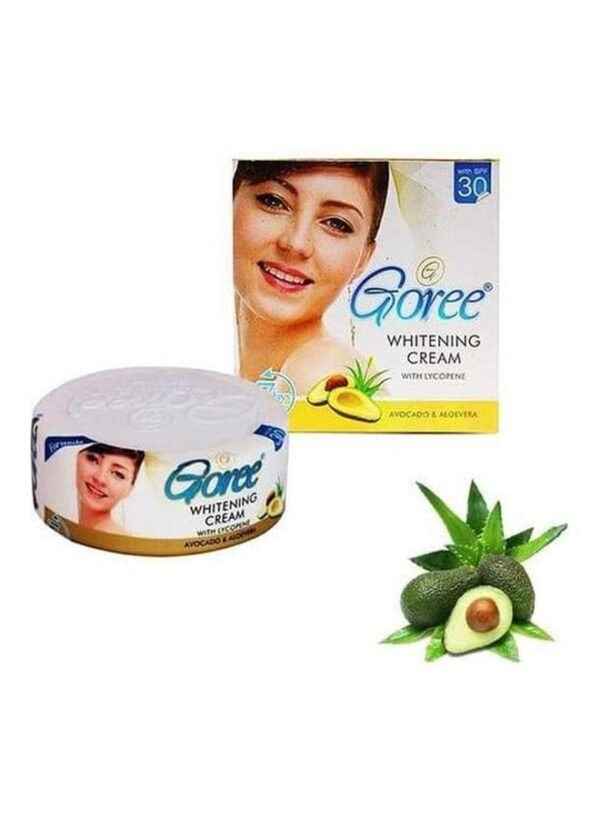 Goree Anti Ageing Spots Pimples Removing Whitening Cream 28grams - Image 3