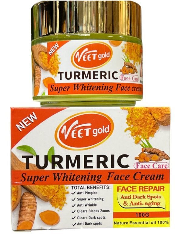 Veet Gold Turmeric Super Whitening Face Cream 100gm