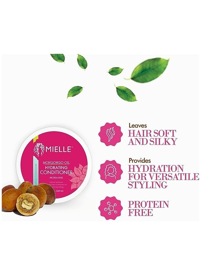 Mielle Mongongo Oil Protein-Free Moisturizing Conditioner 240ml - Image 4