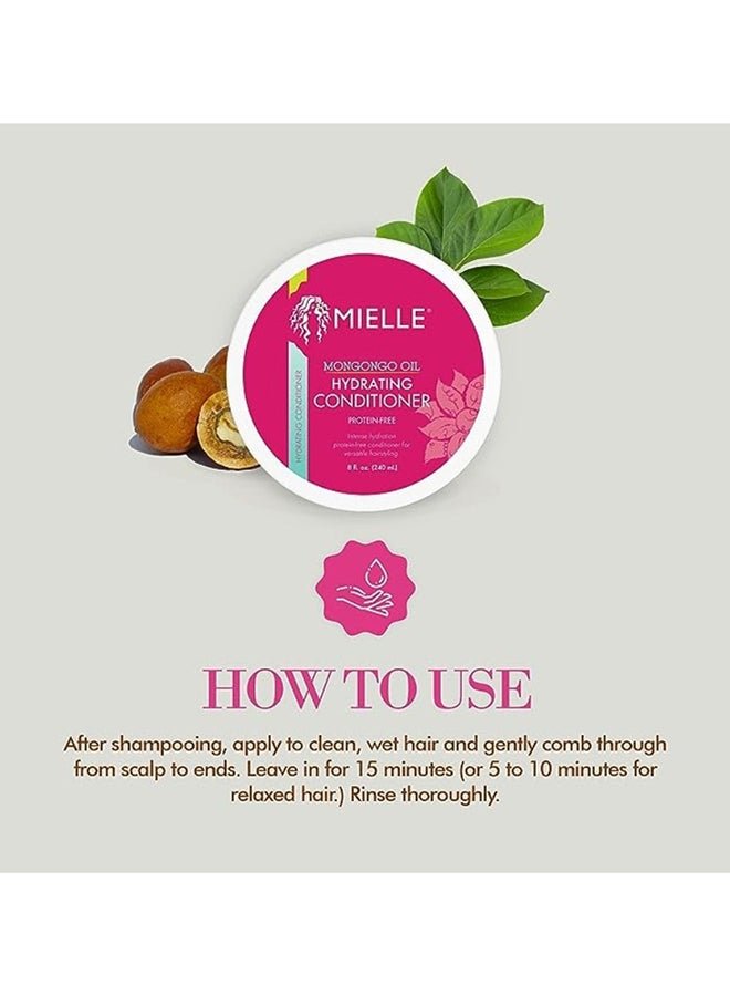 Mielle Mongongo Oil Protein-Free Moisturizing Conditioner 240ml - Image 5