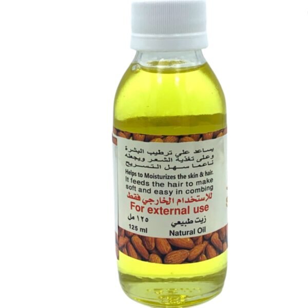 Original Natural Bitter Almond Oil for Hair 125ml - Image 4