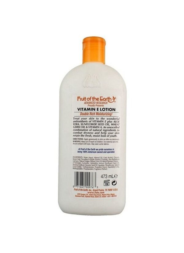 Fruit Of The Earth Gentle Healing Vitamin E Skin Care Lotion 473ml - Image 2