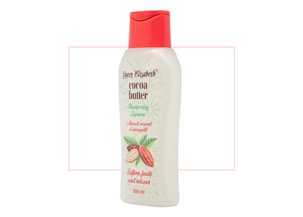 Queen Elisabeth Cocoa Butter Shampoo 500ml - Image 3
