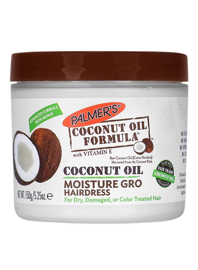 Palmers Hair oil with a formula of coconut and vitamin E, 150 grams