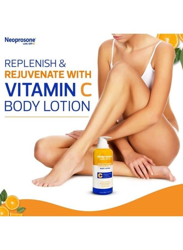 Neoprosone Brightening Body Lotion 400Ml Formulated To Fade Dark Spots On Elbows Knees Neck Body And Intimate Parts With Lactic Acid Alpha Arbutin Complex And Vitamin C - Image 4
