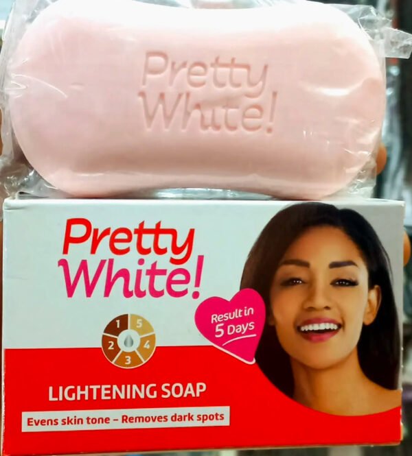 Pretty White Lightening Soap 180g