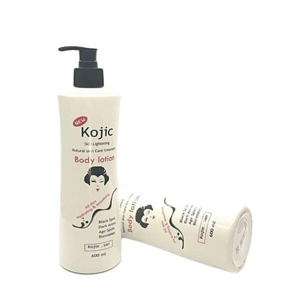 Kojic Body Lotion for Natural Skin Care for All Day Moisturizing and Softening, 600ml - Image 2