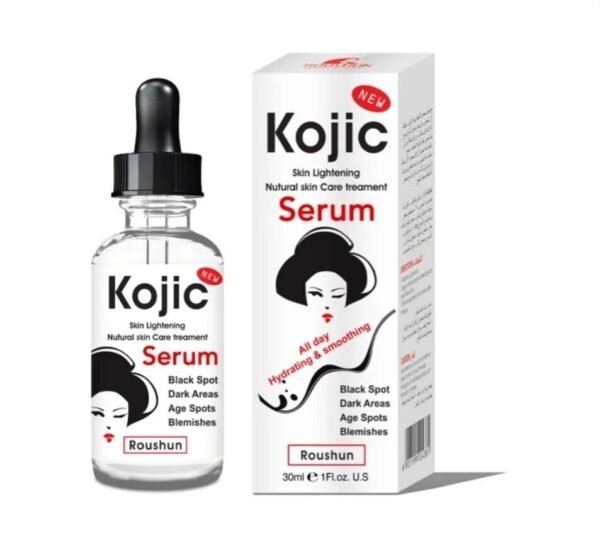Kojic Skin lightening Natural skin treatment Face Serum 30ml