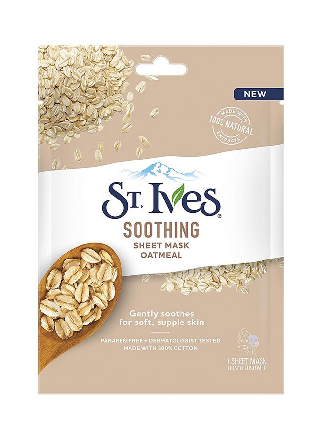 St. Ives Beige Oatmeal Hydrating Face Mask