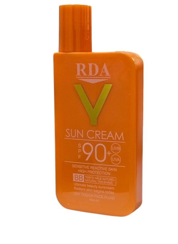 RDA Sun Cream 90+SPF BB Sensitive Reactive Skin 50ml - Image 4
