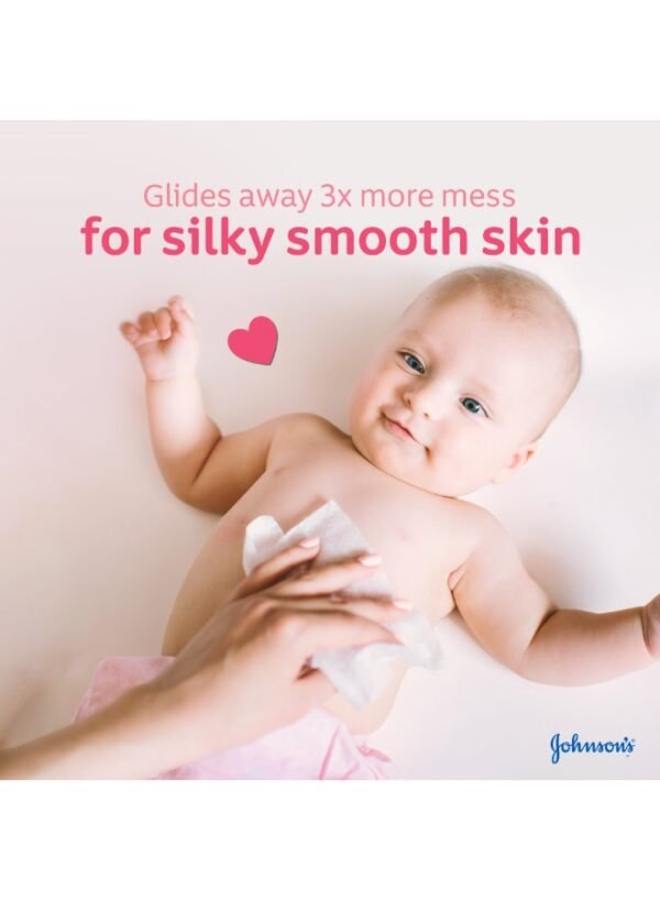 Johnson's Baby Wipes Gentle All Over 216 Piece - Image 2