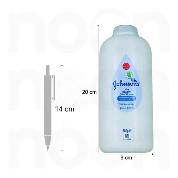 Johnson's Baby Powder, 500 g - Image 10