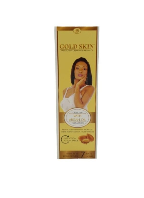 Gold Skin Gold Cream Fast Action with Argan Oil 50ml - Image 3