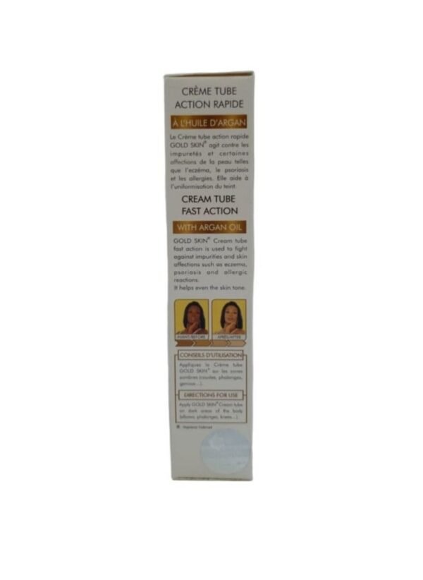 Gold Skin Gold Cream Fast Action with Argan Oil 50ml - Image 2