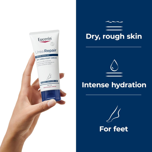 Eucerin Urea Repair Plus 10% Urea Foot Cream, 100 ml - Image 4
