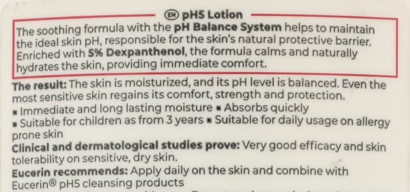 Eucerin pH5 Body Lotion, 400 ml, Multicolor - Image 8