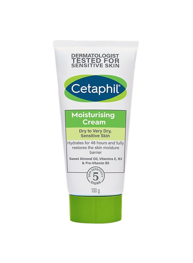 Cetaphil Moisturizing Cream Dry To Very Dry, Sensitive Skin 100grams