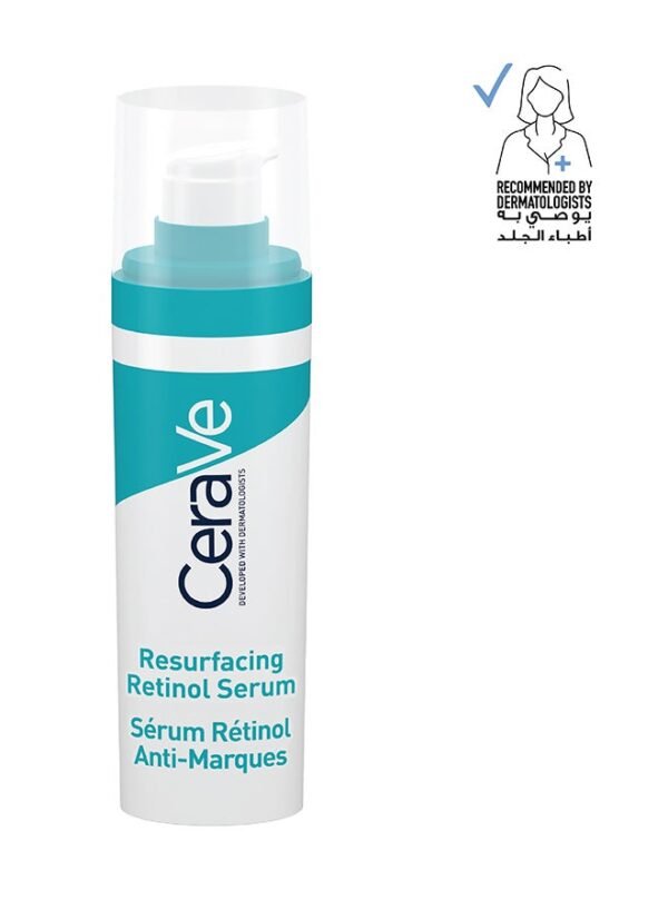 Cerave Skin Resurfacing Retinol Serum to Reduce the Appearance of Acne Scars and Pores with Retinol, Licorice Root Extract and Niacinamide 30ml