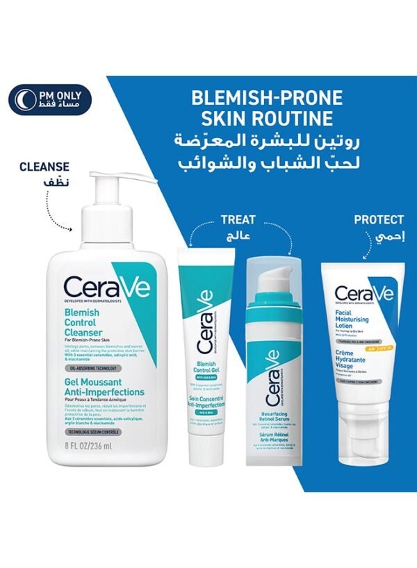 Cerave Skin Resurfacing Retinol Serum to Reduce the Appearance of Acne Scars and Pores with Retinol, Licorice Root Extract and Niacinamide 30ml - Image 8