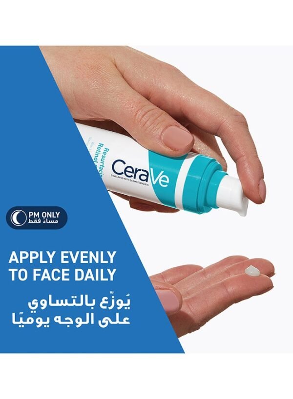 Cerave Skin Resurfacing Retinol Serum to Reduce the Appearance of Acne Scars and Pores with Retinol, Licorice Root Extract and Niacinamide 30ml - Image 10