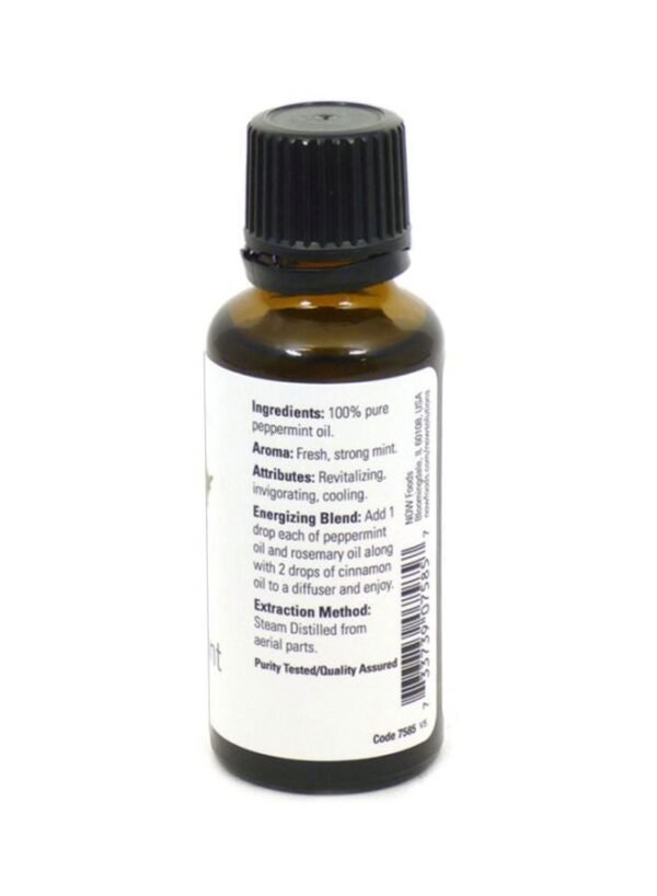 Now Foods Peppermint essential oil 30 ml - Image 2