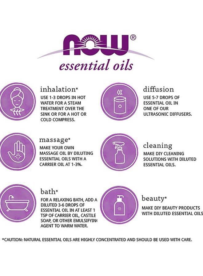 Now Foods Pure Essential Oil with Eucalyptus and Cinnamon Extract 30ml - Image 8