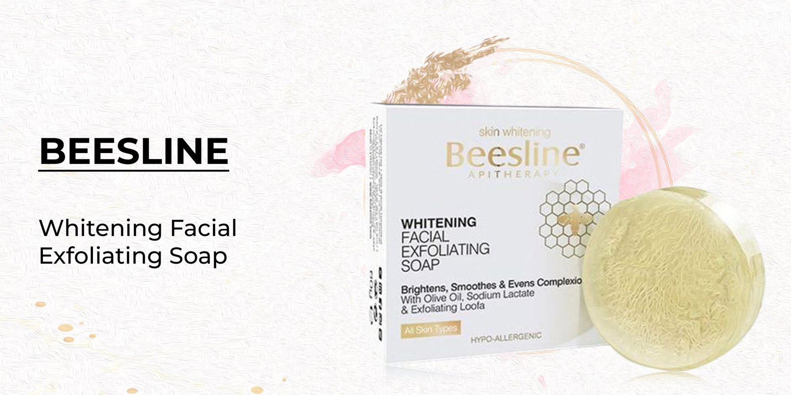Beesline Whitening Facial Exfoliating Soap Multicolour 60grams - Image 5