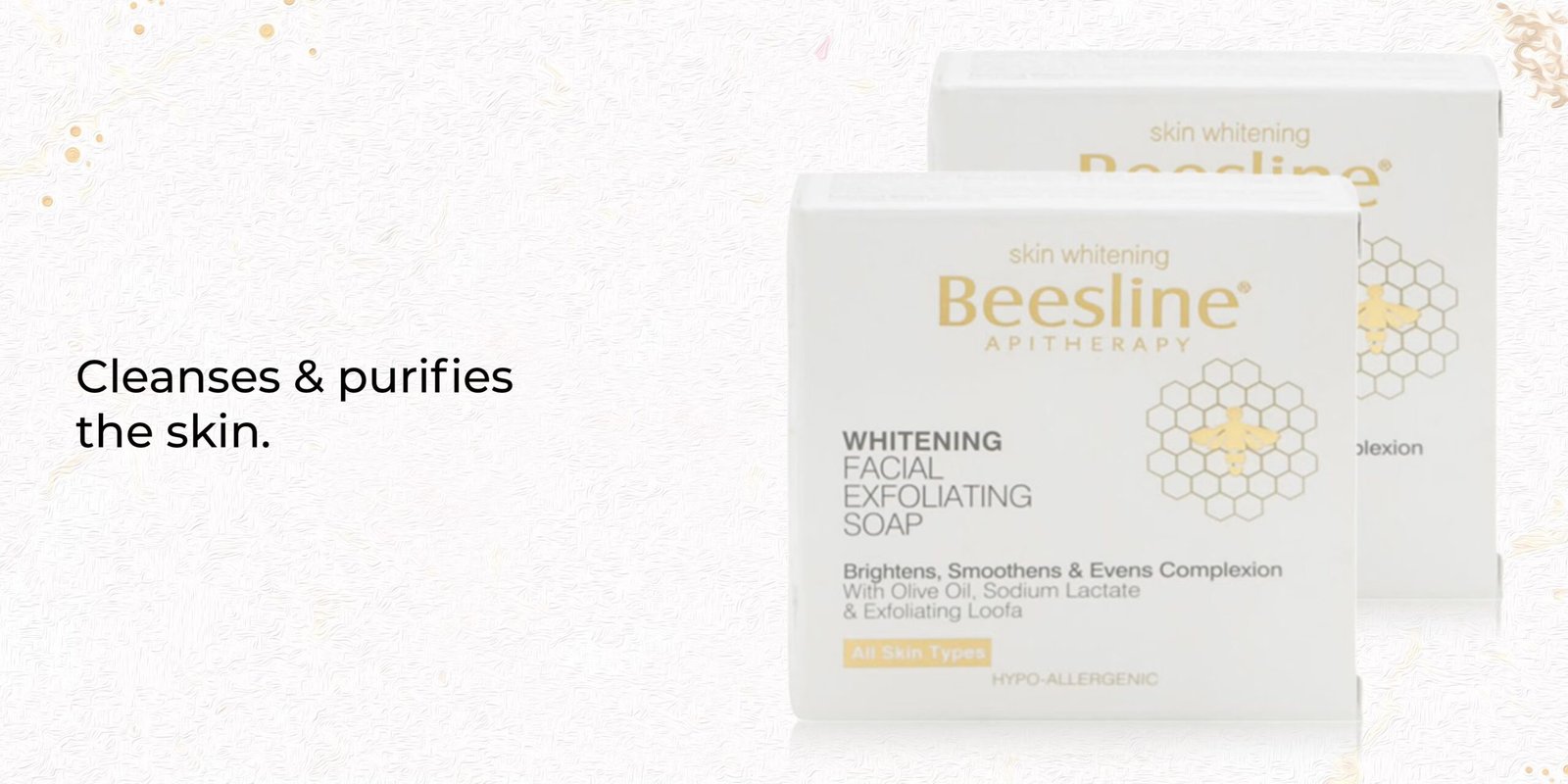 Beesline Whitening Facial Exfoliating Soap Multicolour 60grams - Image 8