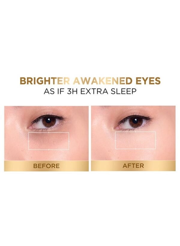 L’OREAL PARIS Glycolic Bright 3% [Glycolic + Vitamin C + Niacinamide] Eye Serum for Dark Circles - Image 6