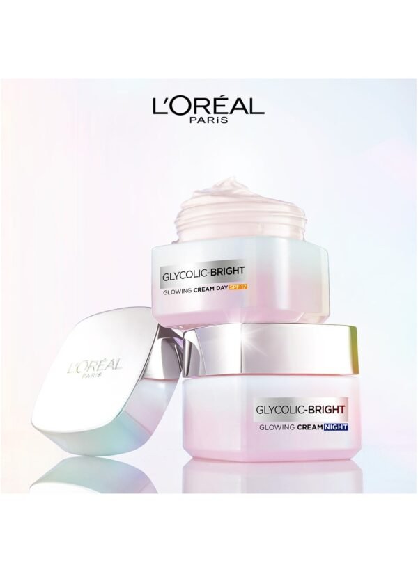 L'Oréal Paris Glycolic Bright Night Cream, 50 ml - Image 10