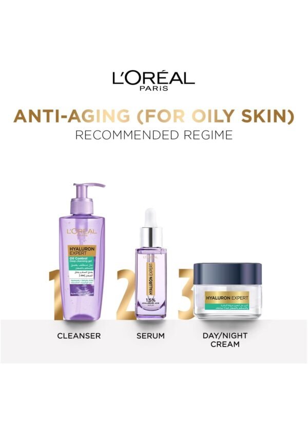 L'Oréal Paris Hyaluron Gel Wash for Oily Skin - 200 ml - Image 8