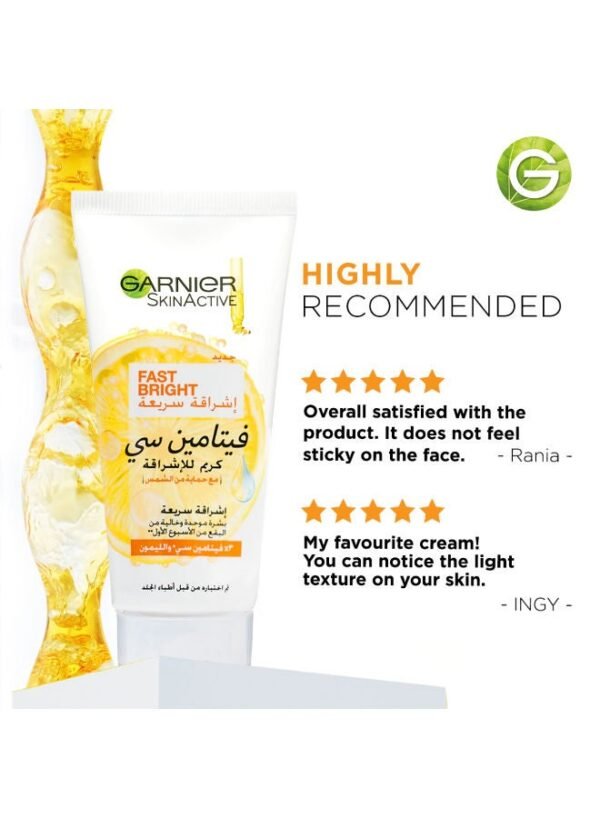 Garnier Skin Active Fast Bright Cream - 50 ml - Image 12