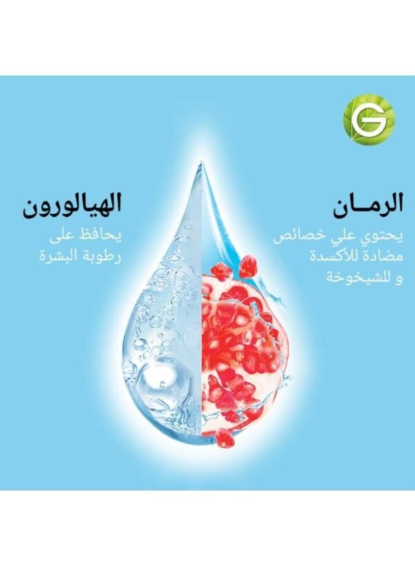 Garnier Hydra Bomb Hydrating Tissue Mask with Pomegranate Extract for Very Dry Skin 32g Clear - Image 3