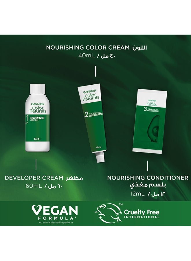 Garnier Color Naturals Crème Hair Dye 6.1 Dark Ash Blonde - Image 8