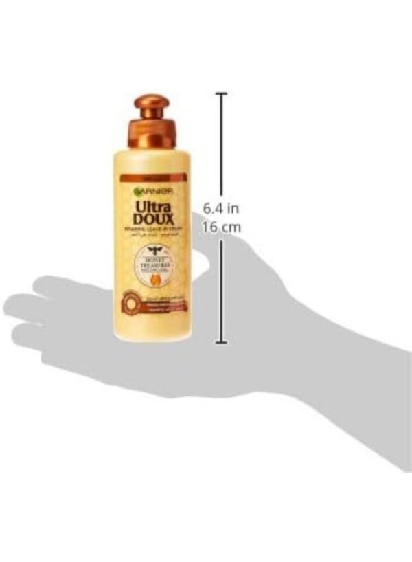 Garnier  Ultra Doux Honey Treasures Leave-In Cream White 200ml - Image 5
