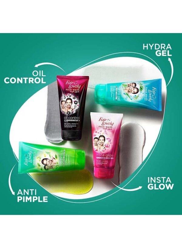 Fair & Lovely Hydra Gel Face Wash 150grams - Image 3