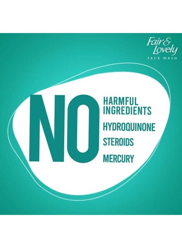 Fair & Lovely Hydra Gel Face Wash 150grams - Image 6